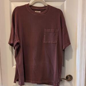 Madewell Women's Short Sleeve Tee in Old Mahogany
